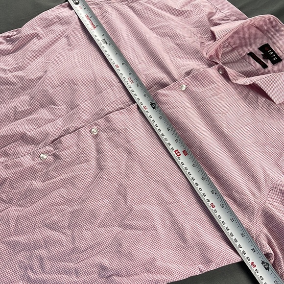 1670 Stretch Button Down Shirt | Size 17 Neck | 32/33 - Picture 7 of 8
